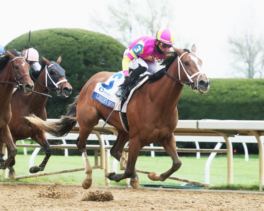 Leslie's Rose wins Ashland at KEE April 5 2024