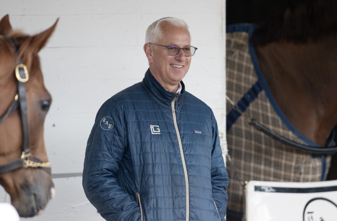 Todd Pletcher at CD April 26 2024
