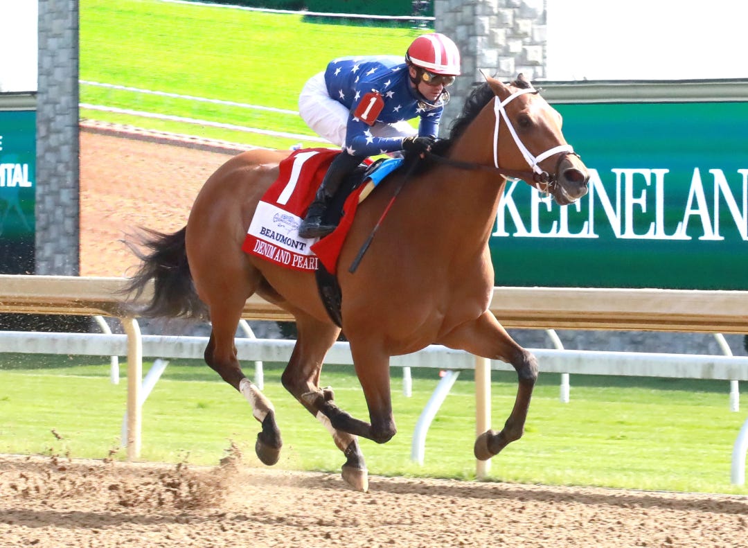 Denim and Pearls wins Beaumont at KEE April 7 2024
