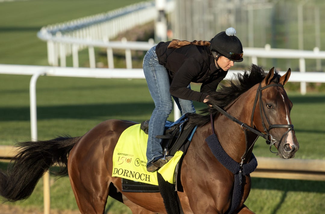 Dornoch trains at CD April 25 2024