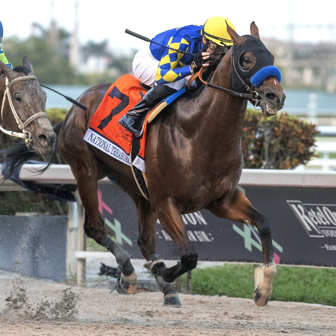 National Treasure wins Pegasus World Cup Jan 27 2024