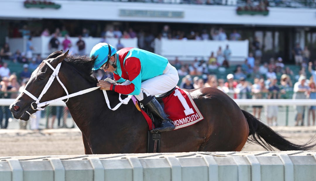 Speaking wins New Jersey Breeders' Handicap at MTH Aug 27 2023