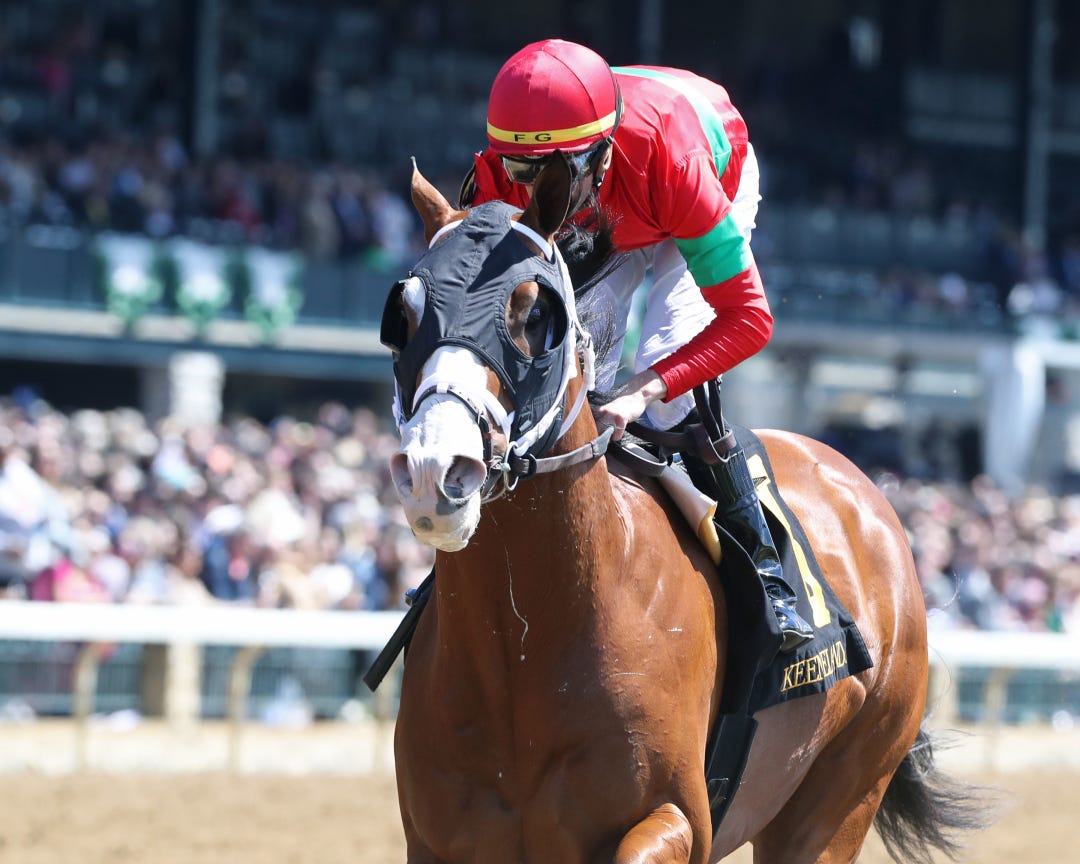 Discreet Mischief wins maiden at KEE April 6 2024