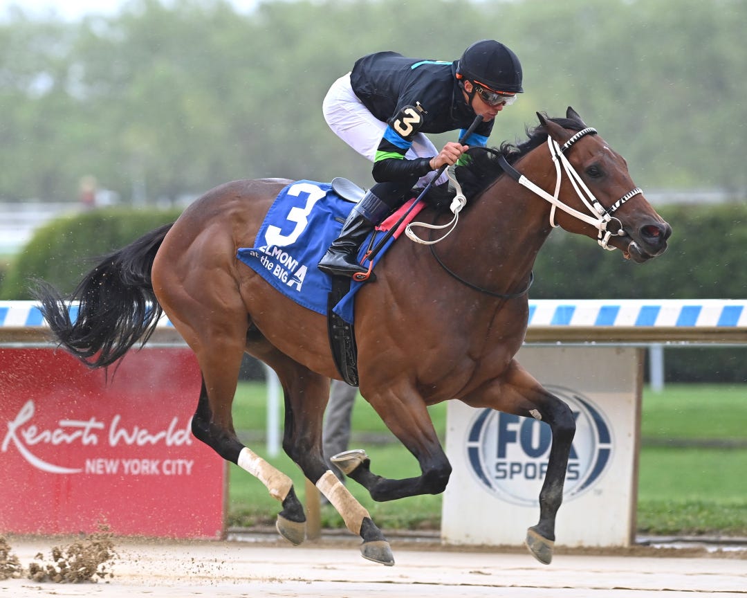 Doncho wins the Gold Fever at AQU May 5 2024