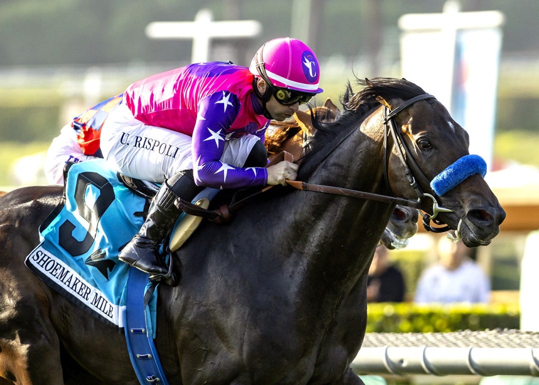 Johannes wins Shoemaker Mile at SA May 27 2024