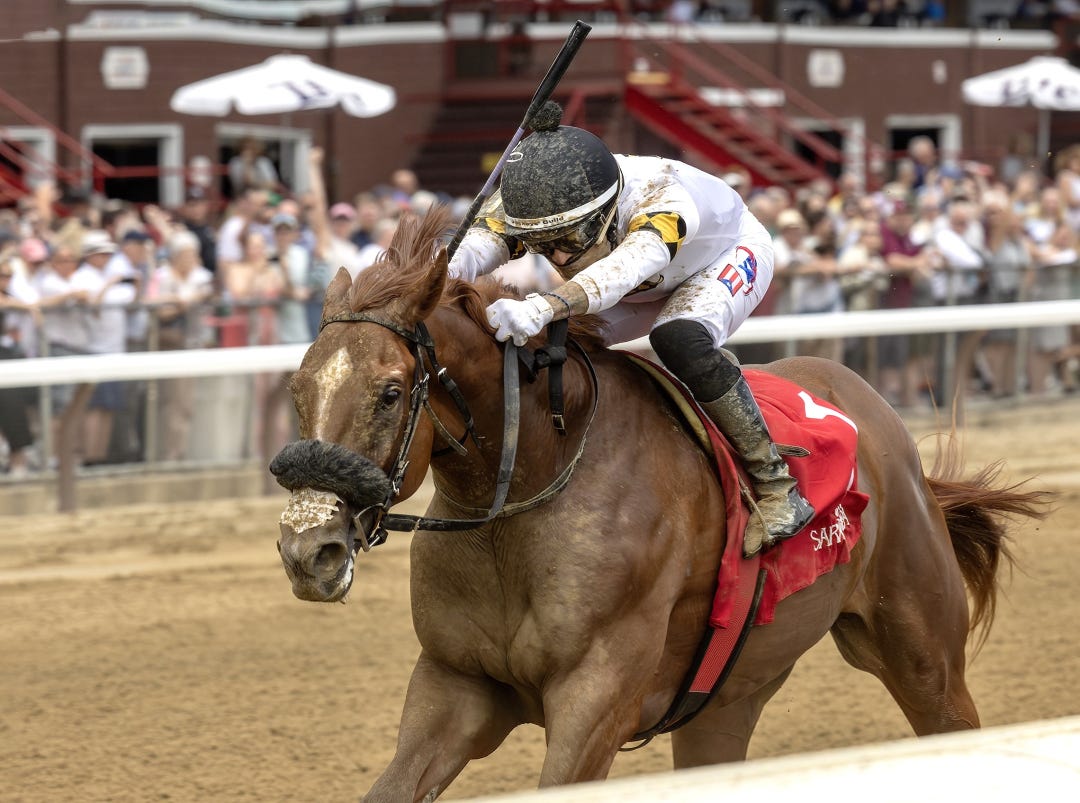 Studlydoright wins the Tremont at SAR June 6 2024