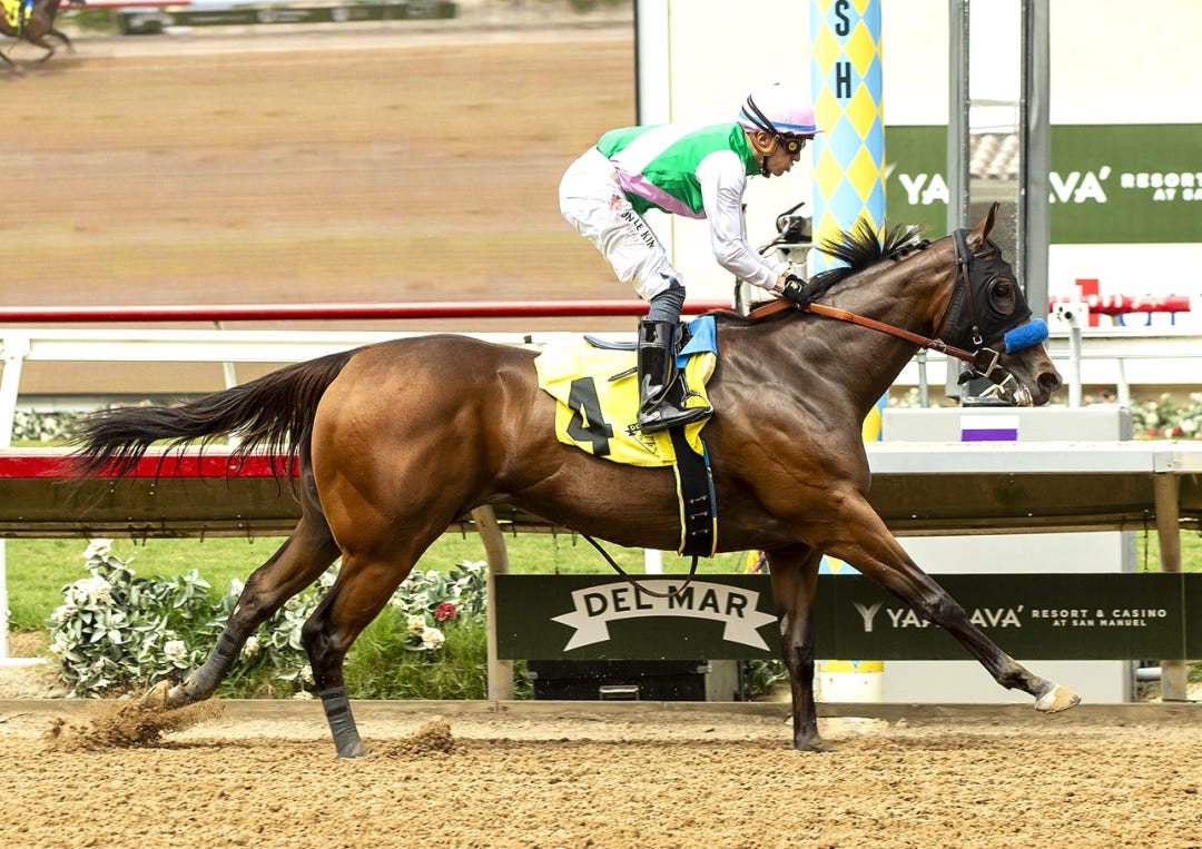 Show Card wins Tranquility Lake at DMR Sept 2 2024