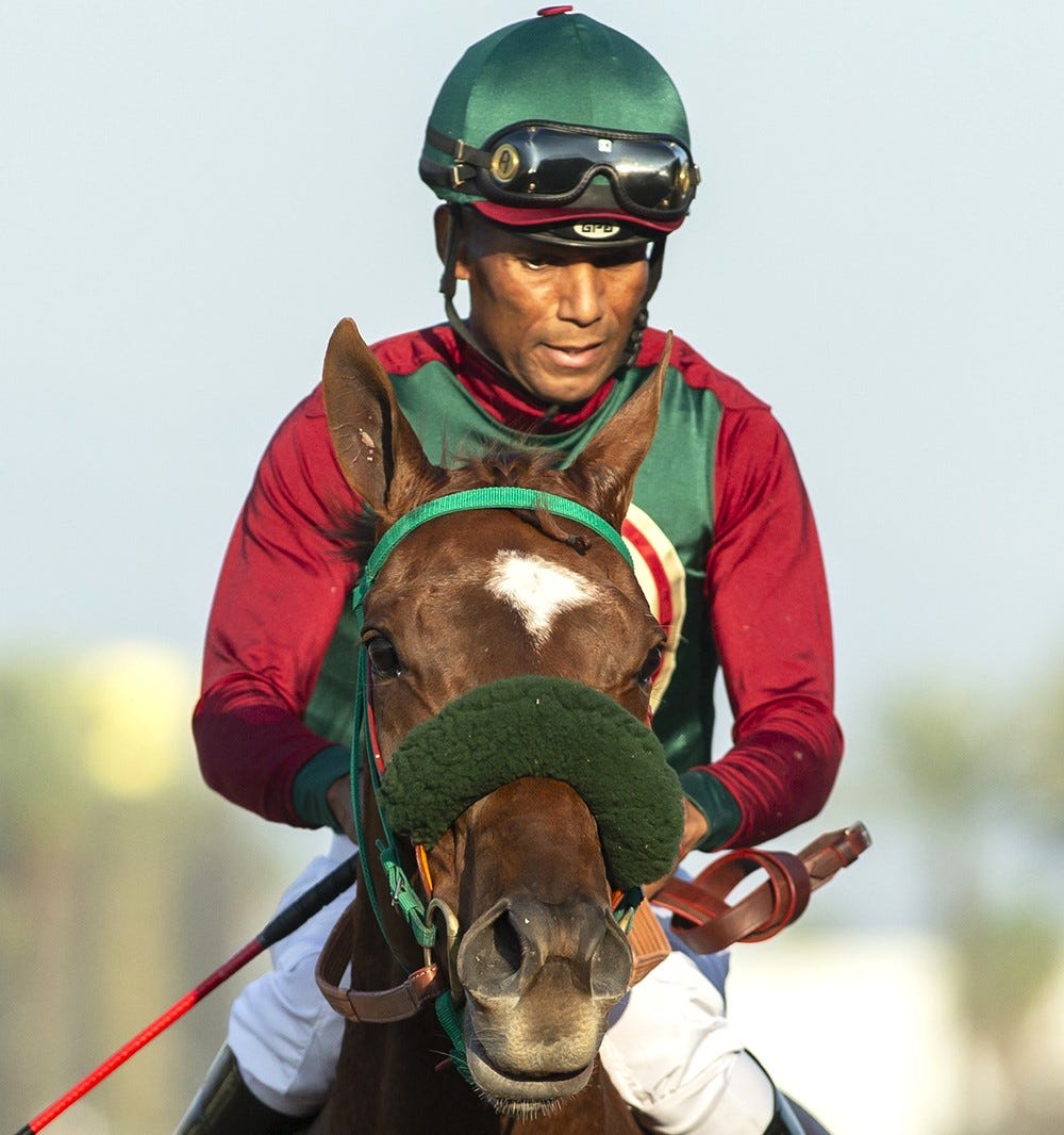 Frank Alvarado.Grand Slam Smile.California Distaff at SA Oct 12 2024