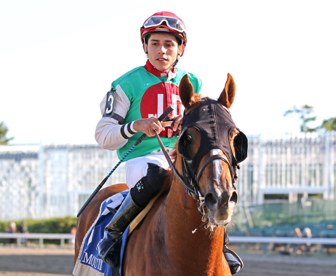 Samuel Marin.California Frolic. Presious Passion Stakes at MTH Sept 8 2024