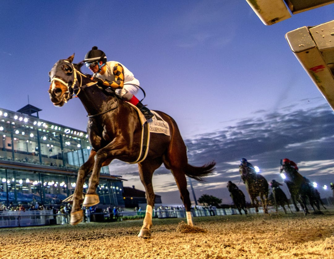 Geaux Sugar wins Champions Day Sprint at FG Jan 14 2024