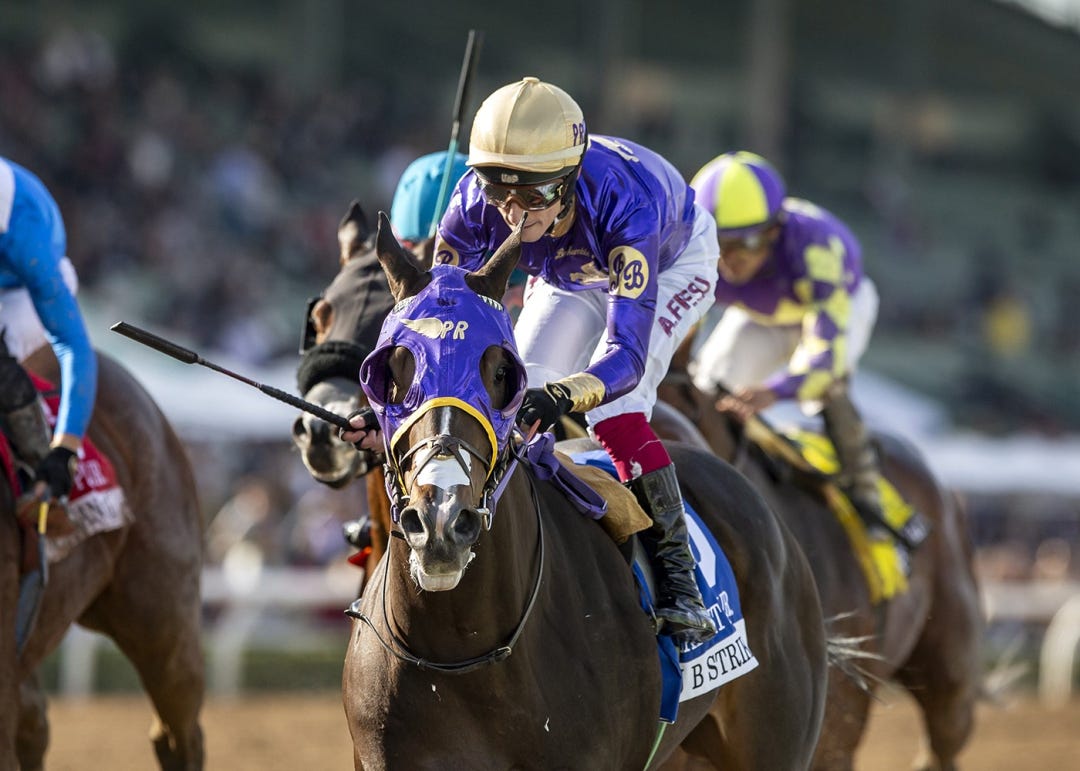 J B Strikes Back wins Laffit Pincay Jr. at SA Dec 26 2024