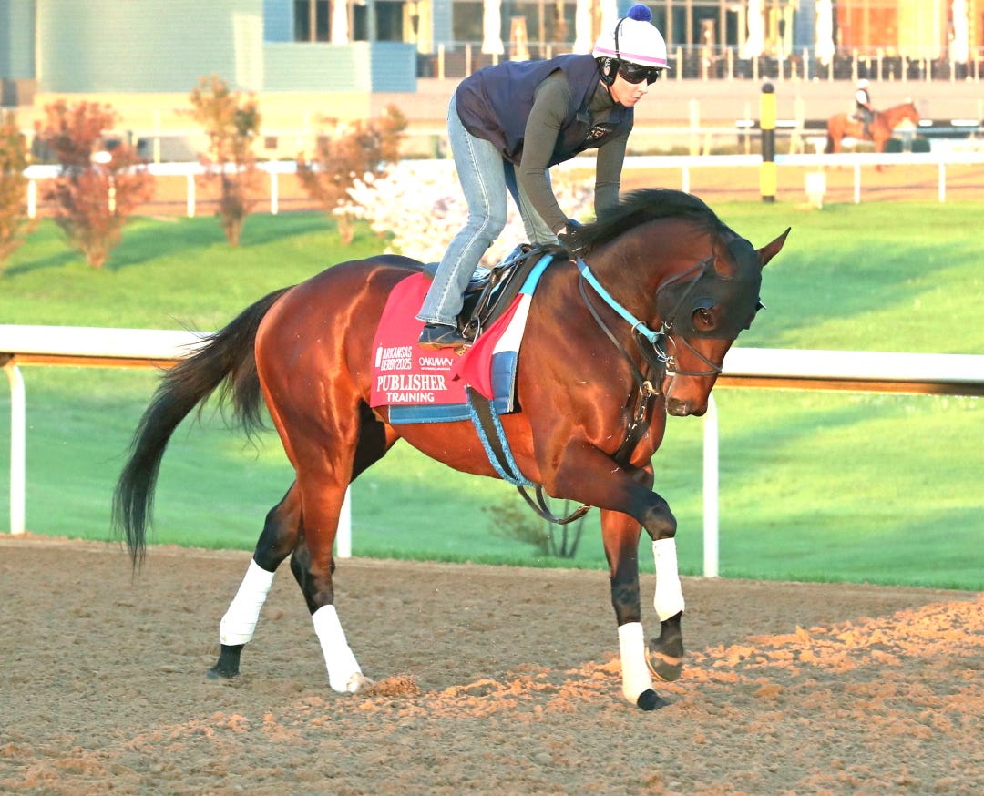 Publisher trains at OP March 27 2025