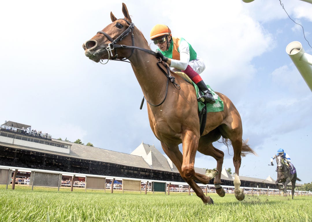 Annascaul wins debut at SAR Aug 14 2025