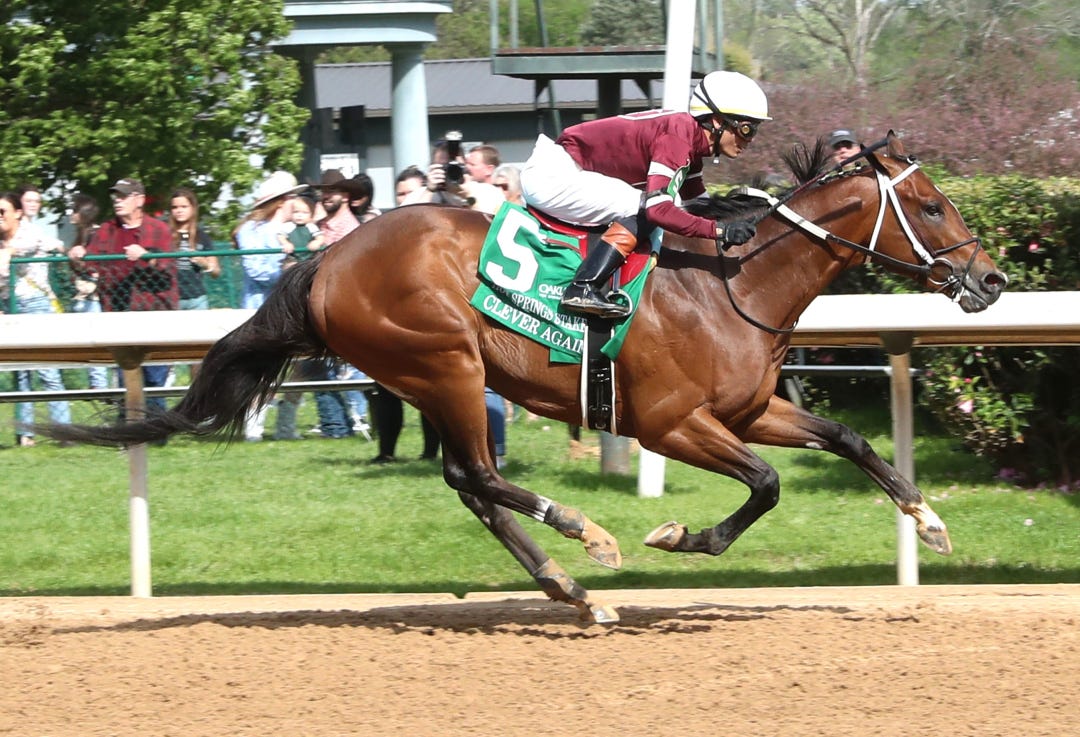 Clever Again wins Hot Springs at OP March 30 2025