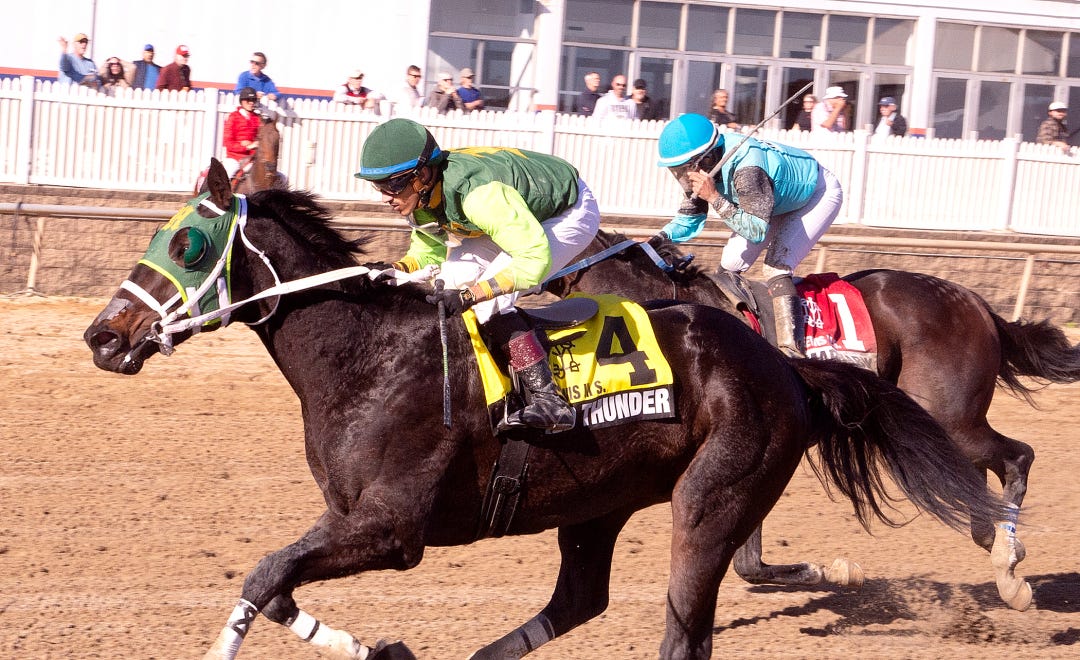 Sacred Thunder wins James Lewis at LRL Nov 9 2024