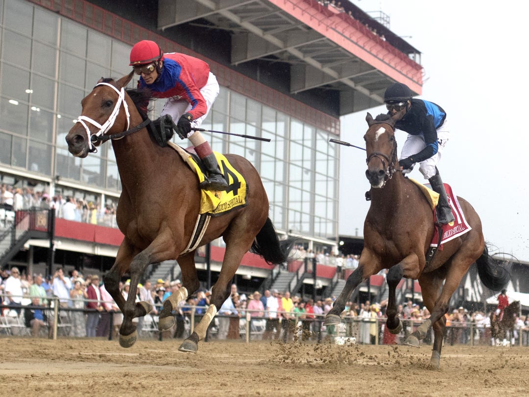 Awesome Aaron beats Phileas Fogg in Pimlico Special May 16 2025