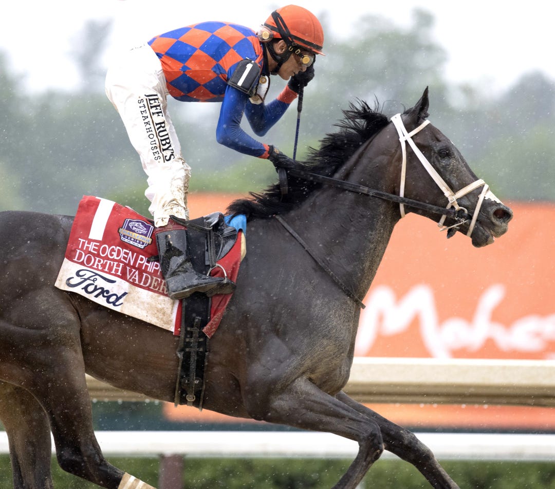 Dorth Vader wins Ogden Phipps at SAR June 6 2025
