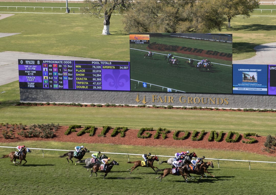 Fair Grounds scenic March 20 2025