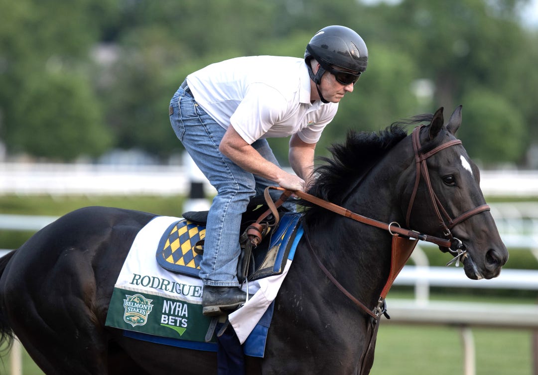 Rodriguez gallops under Simon Harris at SAR June 4 2025