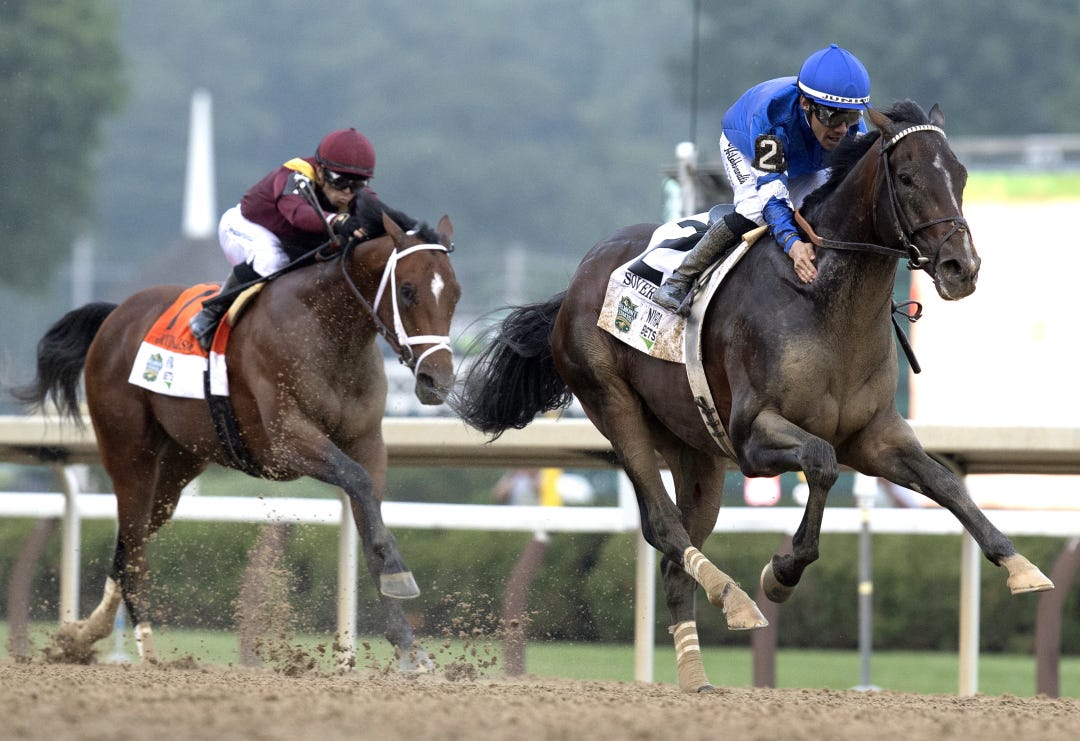 Sovereignty beats Journalism in Belmont at SAR June 7 2025