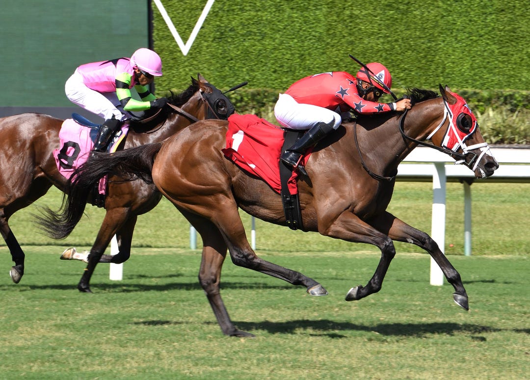 Scarlet Sands wins at GP June 13 2025