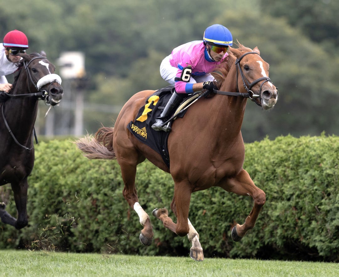 Arinata wins maiden at SAR Sept 1 2025
