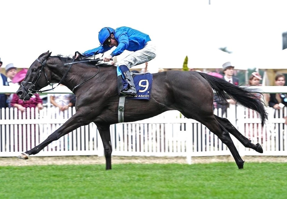 Rebel's Romance wins the Hardwicke Stakes at Royal Ascot June 21 2025