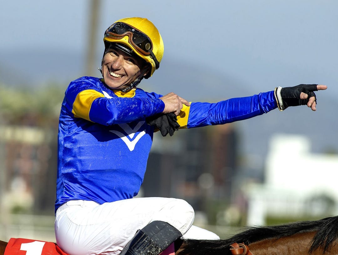 Tiago Pereira.Lady Claypoole.Santa Anna Stakes at SA March 15 2025