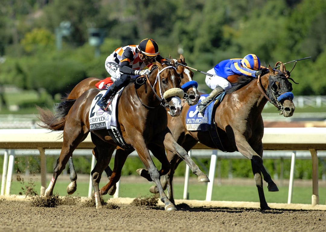Intrepido (left) wins American Pharoah at SA Oct 4 2025