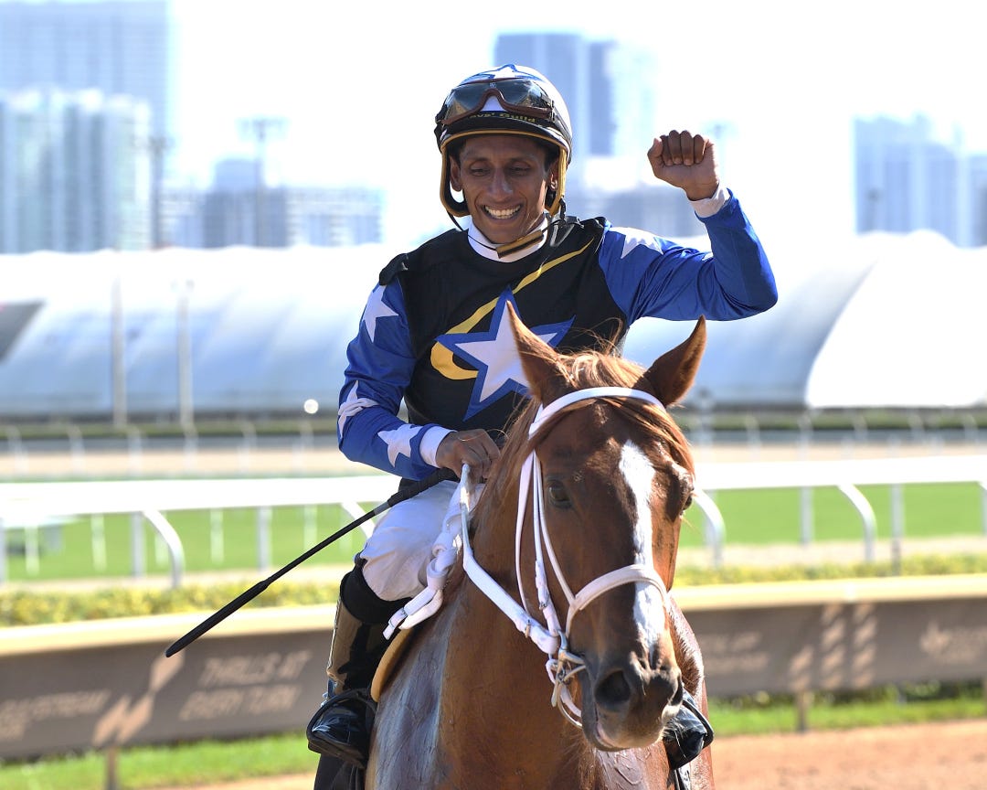 Rajiv Maragh wins 2,000th race GP Dec 5 2025