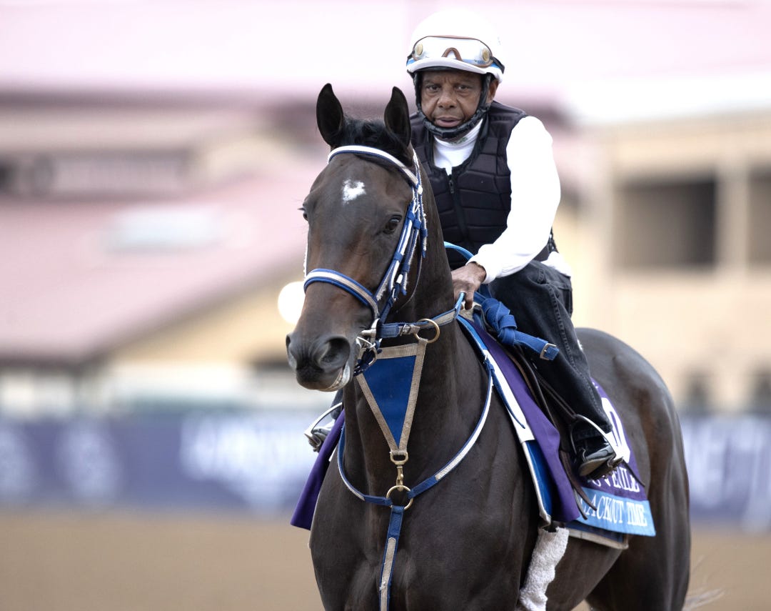 Blackout Time at Del Mar Oct 27 2025