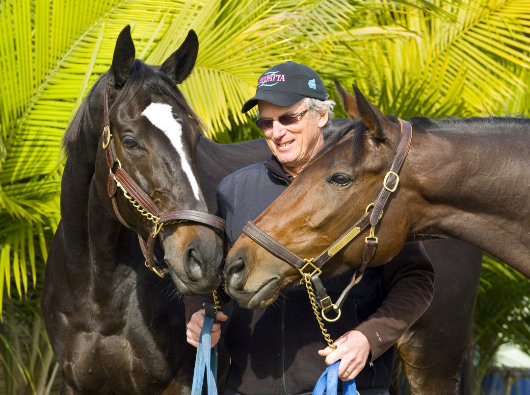 John Shirreffs.Zenyatta (left).LIs Sweet Dec 15 2009