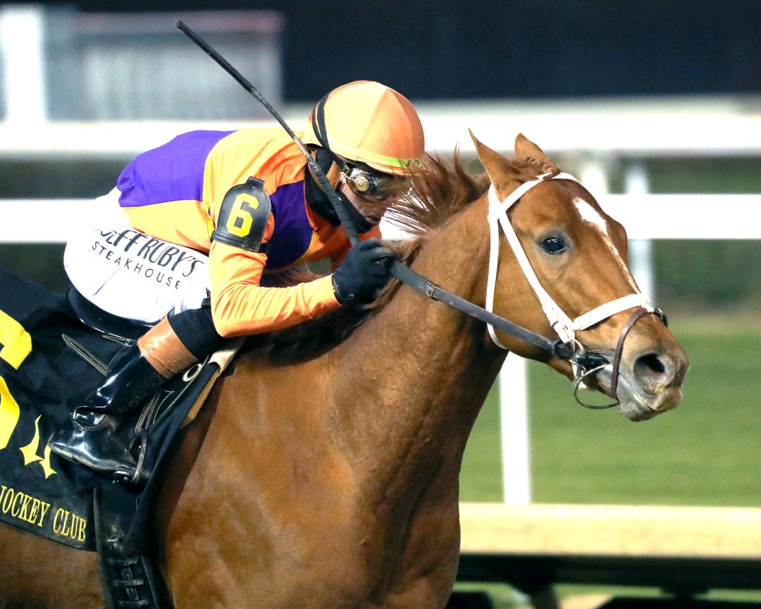 Further Ado wins Kentucky Jockey Club at CD Nov 29 2025