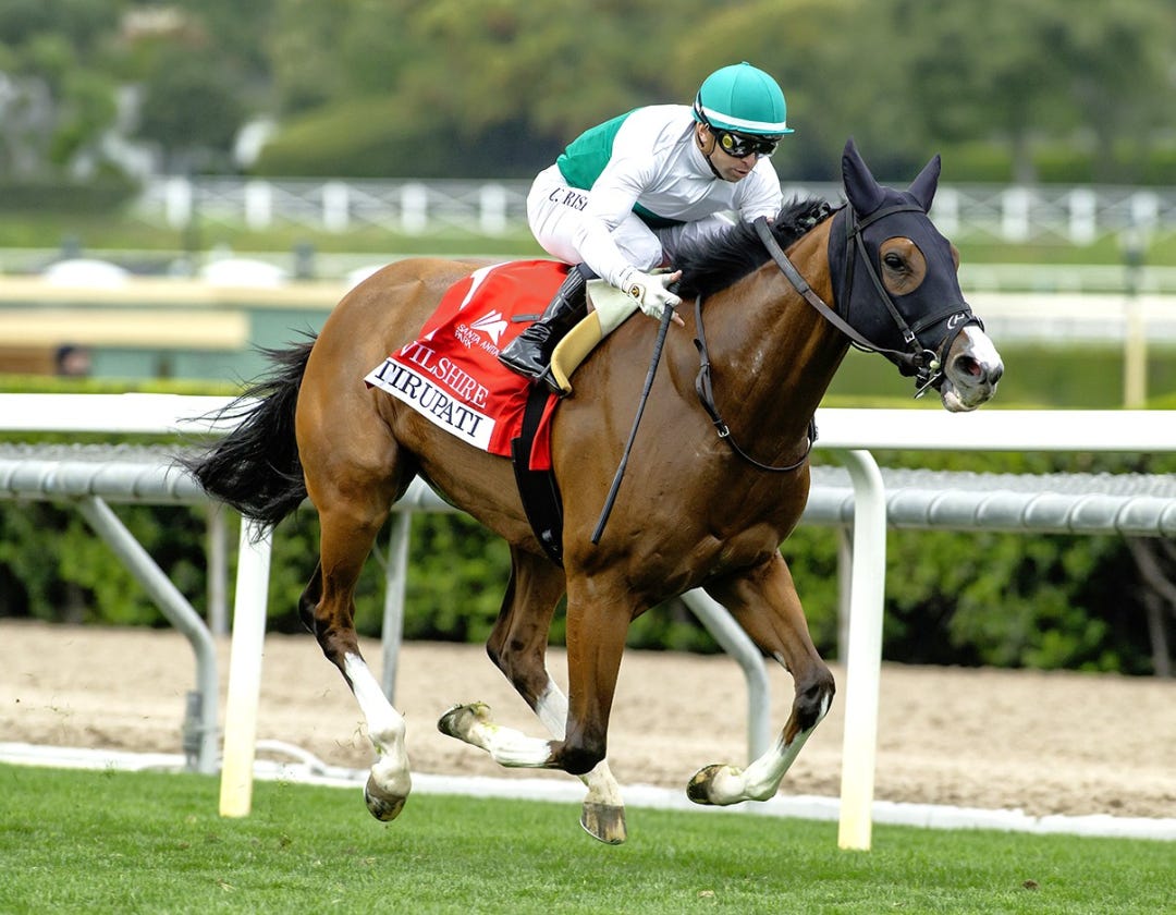 Tirupati wins Wilshire at SA March 29 2025