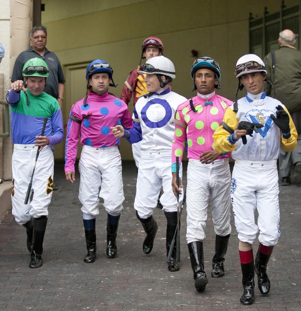 Racing silks reflect the game’s many personal styles